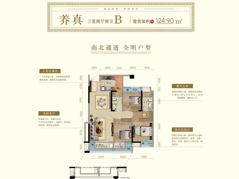 养真B户型
